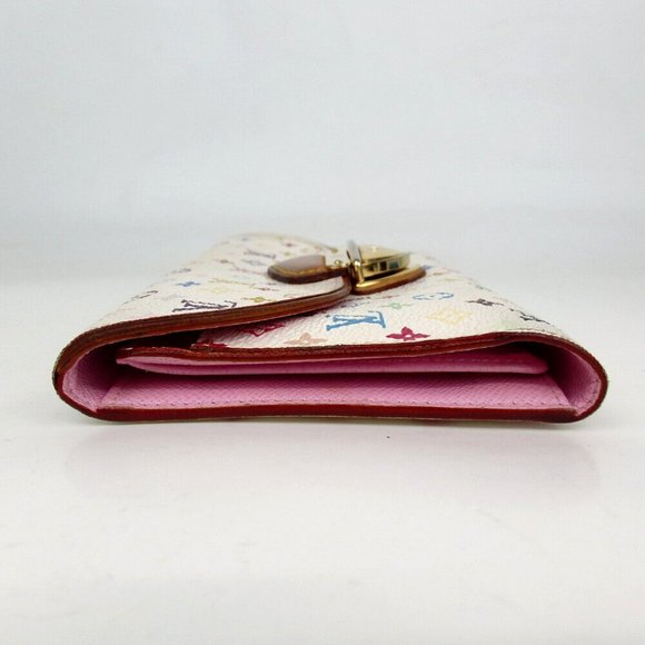 Authentic LOUIS VUITTON M93736 Monogram Multicolor Portefeiulle Eugenie purse - Picture 2 of 8
